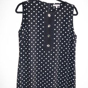 The Juicy Couture Black Polka Dot Dress
